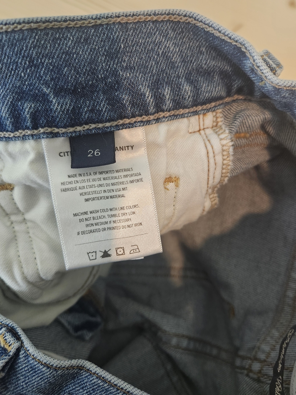 Citizens Of Humanity Jolene Straight-Leg Jeans Size 26 - Picture 7 of 11
